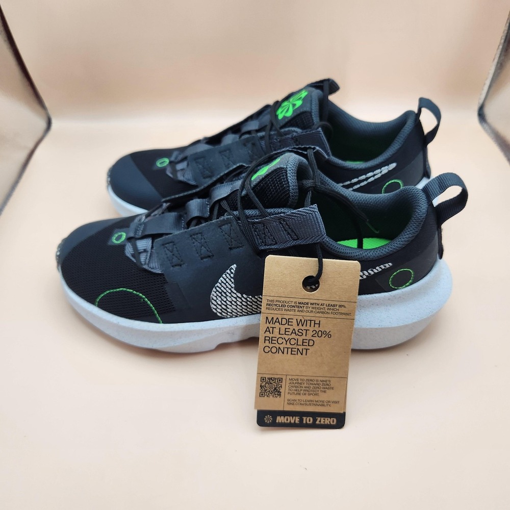 Nike Crater Impact GS Shoes Youth Size 6.5Y Black Running Sneakers DB3551-002
